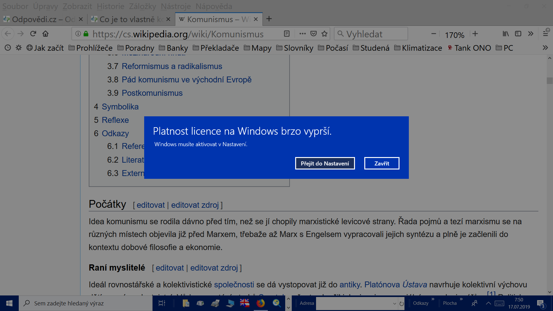 Platnost licence Windows brzo vyprší..png